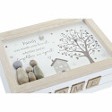 Decorative box DKD Home Decor White Natural MDF Wood