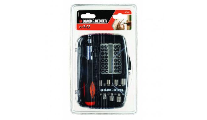 Mitme otsikuga kruvikeeraja Black & Decker a7062-xj