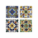 Coasters DKD Home Decor Tile 4 Units (10,8 x 10,8 x 0,7 cm)