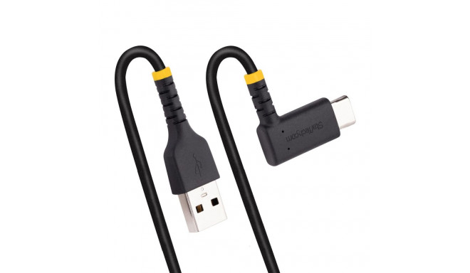 USB A - USB C Kaabel Startech R2ACR-15C Must