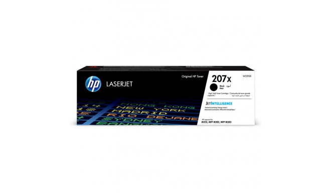 Оригинальный тонер HP 207X Чёрный