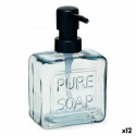 Seebi dosaator Pure Soap 250 ml Kristall Must Plastmass (12 Ühikut)
