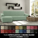 Cover for chaise longue with short left arm Sofaskins NIAGARA 210 - 340 cm - Yellow