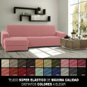 Pārsegs atpūtas krēslam ar īsu kreiso roku Sofaskins NIAGARA 210 - 340 cm - Dzeltens