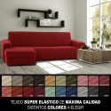 Cover for chaise longue with short left arm Sofaskins NIAGARA 210 - 340 cm - Yellow