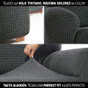 Cover for chaise longue with short left arm Sofaskins NIAGARA 210 - 340 cm - Yellow