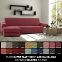Pārsegs atpūtas krēslam ar īsu kreiso roku Sofaskins NIAGARA 210 - 340 cm - Dzeltens