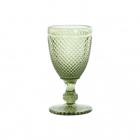 Набор рюмок DKD Home Decor Зеленый Стеклянный 240 ml