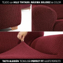 Cover for chaise longue with long left arm Sofaskins NIAGARA 210 - 340 cm - Coral