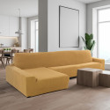 Cover for chaise longue with long left arm Sofaskins NIAGARA 210 - 340 cm - Coral