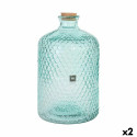 Bottle La Mediterránea Primavera grabada Glass 5 L (2 Units) Bottle La Mediterránea Primavera grabada Glass 5 L (2 Units)
