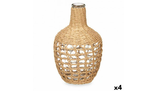 Decorative container Gift Decor TS23938-B TS23938-B Brown Transparent Wood Crystal 17 x 31 x 17 cm 2