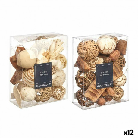 Decorative Potpourri Белый Коричневый 16 x 21 x 7 cm (12 штук)