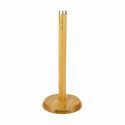 Kitchen Paper holder Quttin Brown Bamboo Silver 16 x 16 x 33,5 cm (12 Units)
