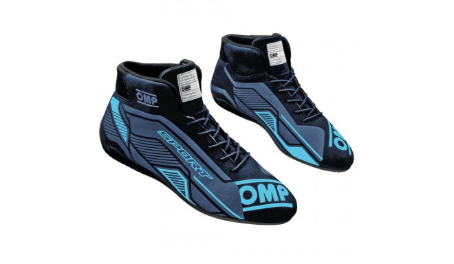 Racing Ankle Boots OMP SPORT Black/Blue 44