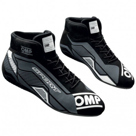 Racing Ankle Boots OMP SPORT Black/White 42