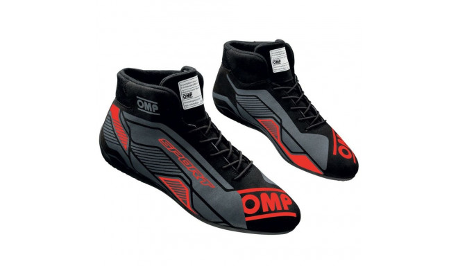 Гоночные ботильоны OMP SPORT Черный/Красный 44