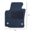 Auto põrandamatt OCC Motorsport OCCST0015BL Sinine
