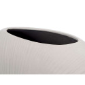 Vase Grey Ceramic 36 x 34 x 16 cm (2 Units) Circular Vase Grey Ceramic 36 x 34 x 16 cm (2 Units) Circular