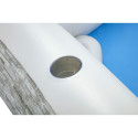 Inflatable pool Bestway Grey 213 x 206 x 53 cm