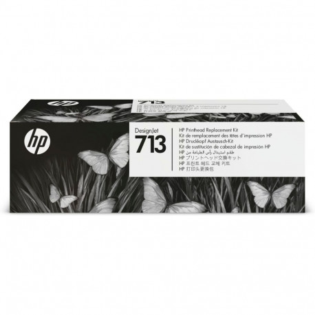 Asenduspea HP 713 Must Fuksiinpunane