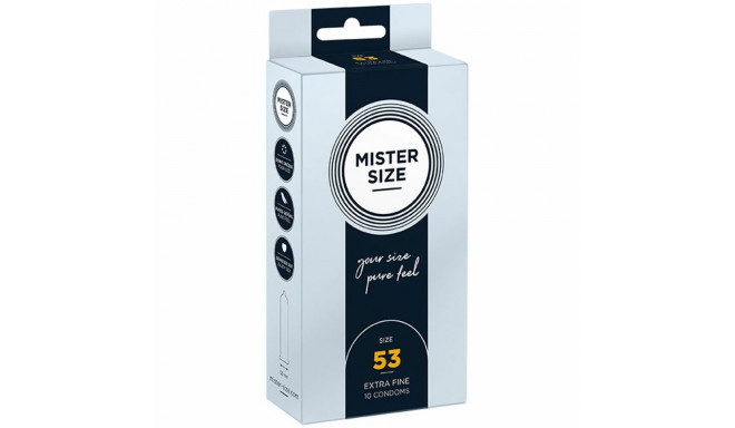 Prezervatīvi Mister Size Īpaši plāns (53 mm)