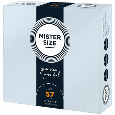 Prezervatīvi Mister Size 04137470000 Ø 5,7 cm (36 pcs)