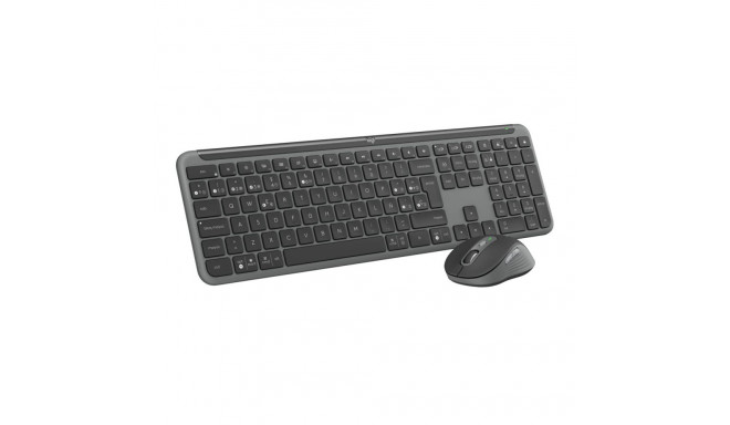 Keyboard and Mouse Logitech MK950 Graphite Spanish QWERTY
