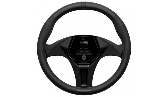 Steering Wheel Cover MOMO MOMLSWC0SUPBE Black Ø 38-39 cm