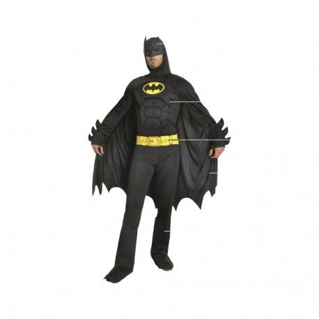 Costume for Adults Black Batman - L