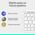 Bluetooth Klaviatuur Logitech 920-013011 Hispaaniakeelne Qwerty Hall Valge/Hall