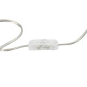Grīdas lampa Home ESPRIT Balts Sudrabains 50 W 220 V 35 x 35 x 150 cm (3 Daudzums)