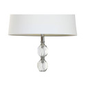 Floor Lamp Home ESPRIT White Silver 50 W 220 V 35 x 35 x 150 cm (3 Pieces)