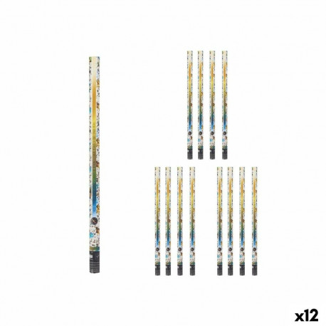 Confetti cannon NAVI-AR-483 NAVI-AR-483 Multicolour Paper Cardboard Plastic 5 x 98,5 x 5 cm (12 Unit