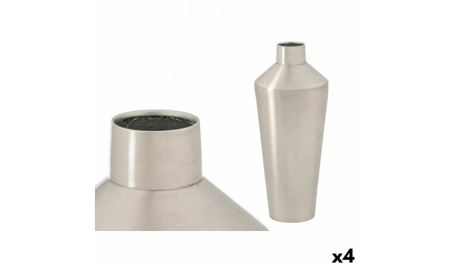 Vase Gift Decor 10219-SS 10219-SS Silver Iron 16 x 40 x 16 cm 40 x 16 x 40 cm (4 Units)