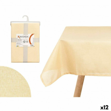 Tablecloth Kinvara NM40215-C5 3 NM40215-C5 3 Beige 140 x 240 cm (12 Units)