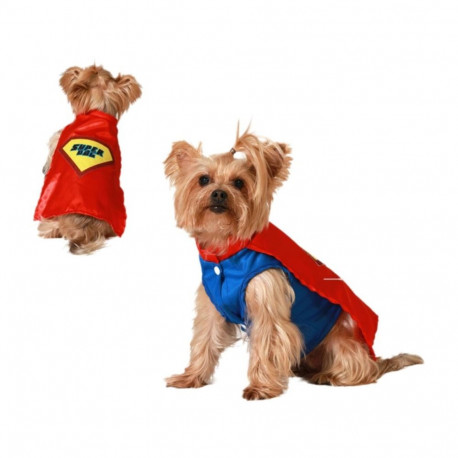 Dog Costume Comic Hero - S