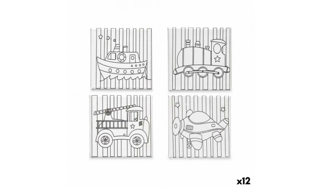 Canvas Pincello 29100257 29100257 Wood Cloth 12 Units