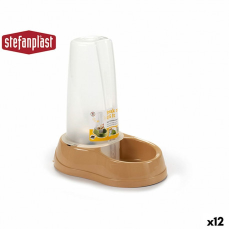 Loomasööt Stefanplast 04093 04093 Beež Plastmass 650 ml 12 x 19,5 x 19 cm (12 Ühikut)