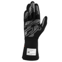 Karting Gloves OMP MY2025 Black Red FIA 8856-2018 - S