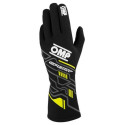 Karting Gloves OMP MY2025 Kollane Must FIA 8856-2018 - XL