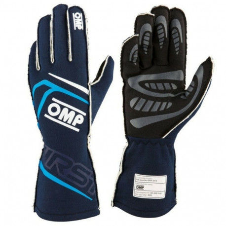 Karting Gloves OMP MY2025 Sinine Meresinine FIA 8856-2018 - S