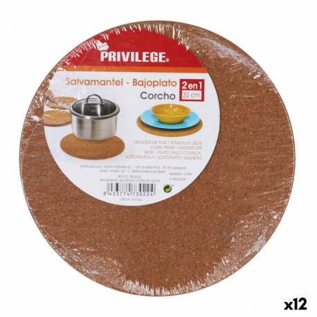 Подставка под горячее Privilege 32 x 1 cm (12 штук)