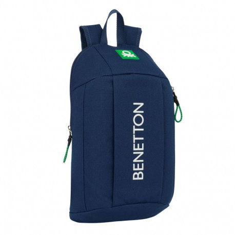 Vabaaja Seljakott Benetton Green Meresinine 22 x 39 x 10 cm