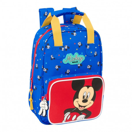 Kooliseljakott Mickey Mouse Clubhouse Good day Sinine 20 x 28 x 8 cm