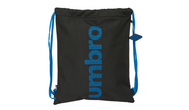 Backpack with Strings Kelme Jet black Black 35 x 40 x 1 cm