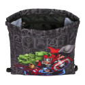 Backpack with Strings The Avengers Vendetta Black 26 x 34 x 1 cm