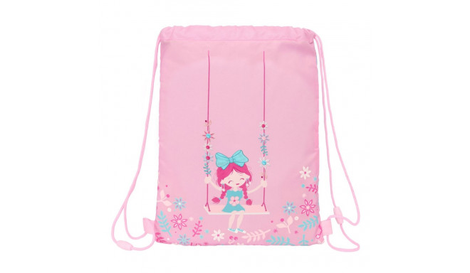 Backpack with Strings Glow Lab Swing Multicolour 26 x 34 x 1 cm