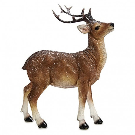 Christmas bauble Krist+ C07-59360WX-1 C07-59360WX-1 White Brown 8,5 x 21 x 17 cm