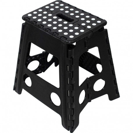 Marbueno Folding Stool Plastic Assorted Color 39x33.5x39 cm Garden 10535